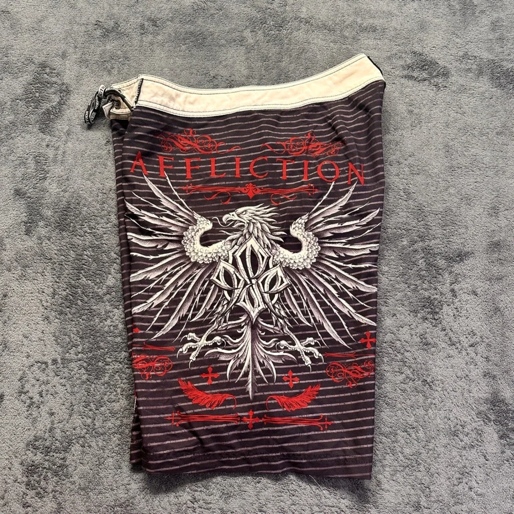 Affliction board shorts